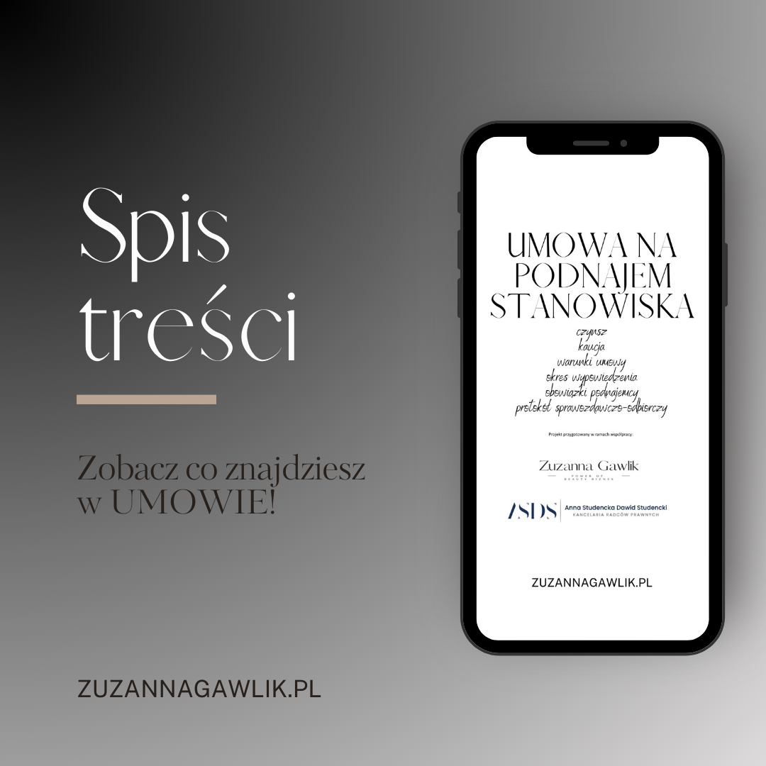 UMOWA PODNAJEM STANOWISKA - obrazek 2